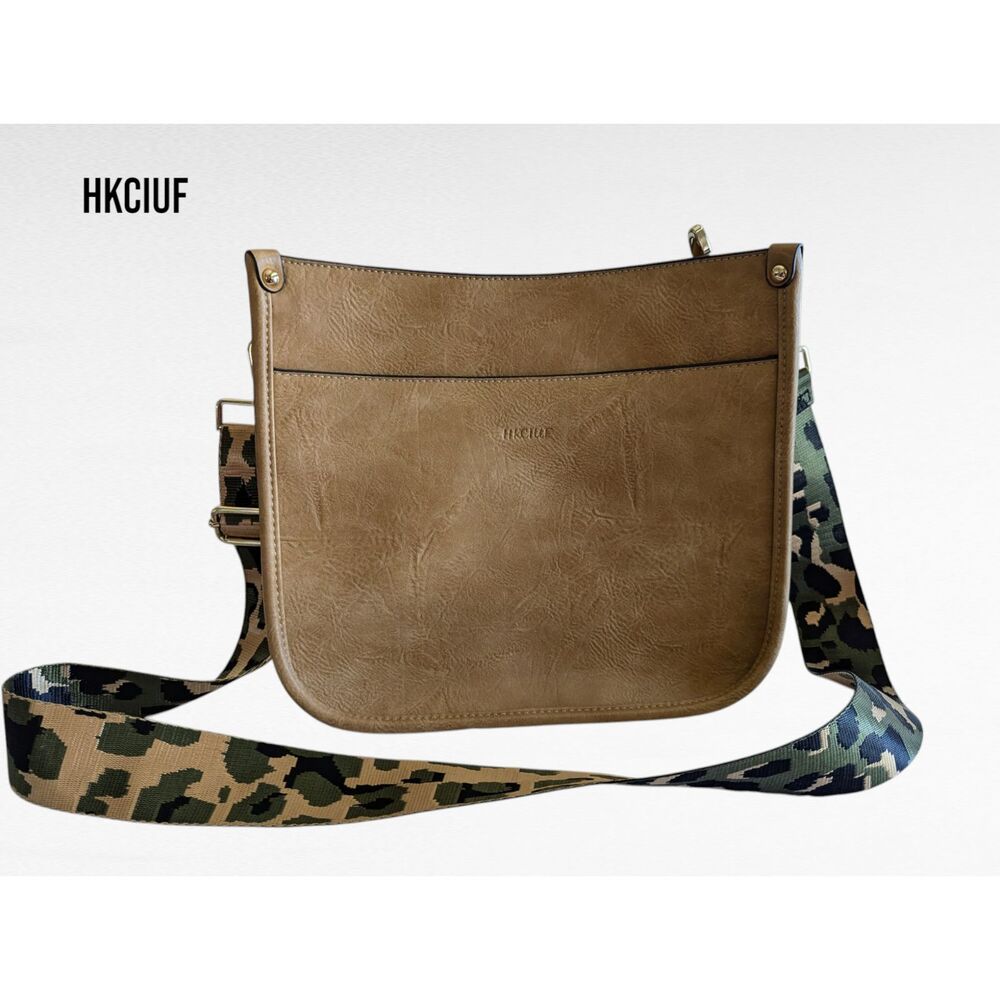 HKCLUF Crossbody Bags For Women Trend Vegan Leather Hobo Handbags